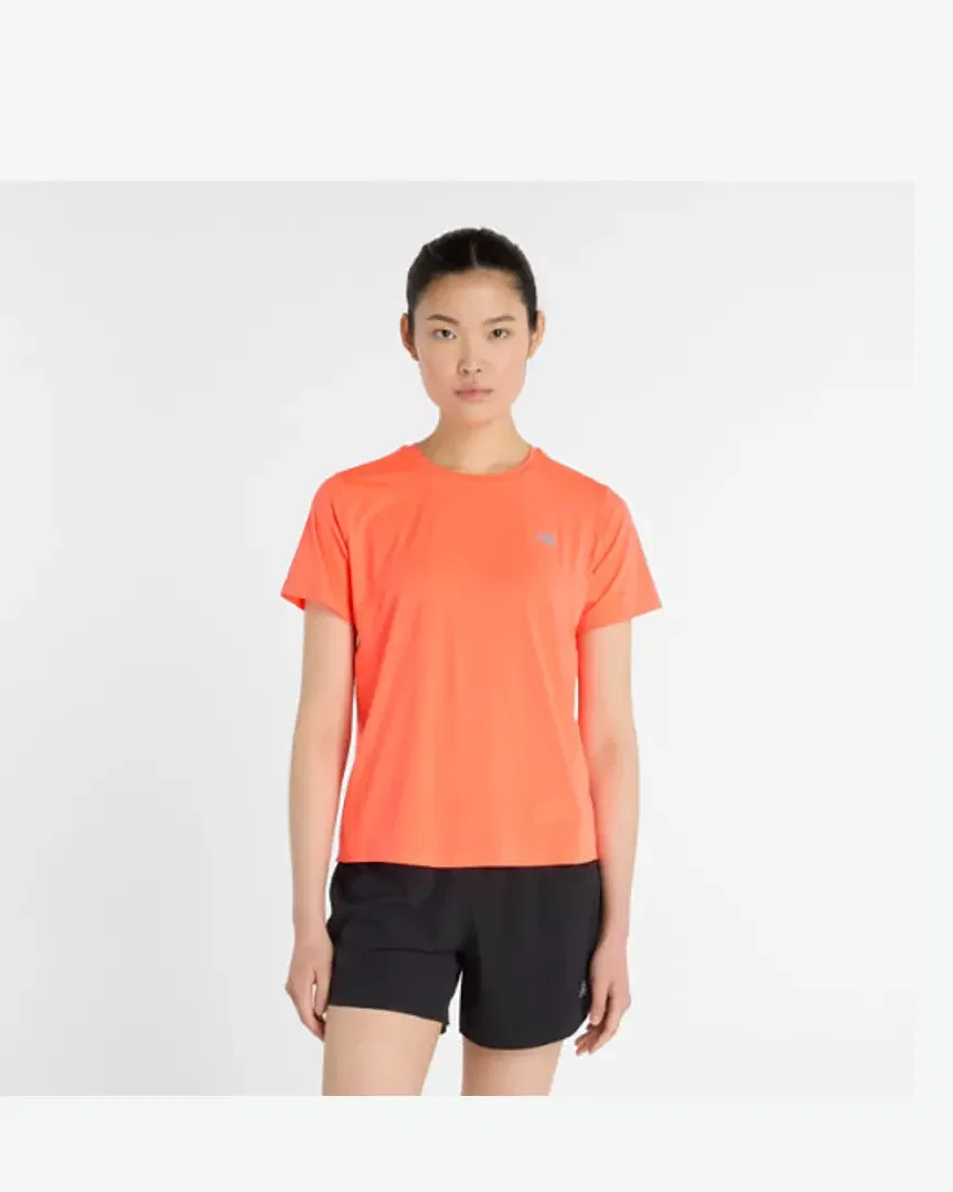 Camiseta de carrera New Balance Mujer