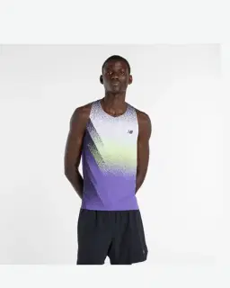 Singlet Impreso Ultra Ligero para el Día de Carrera New Balance Hombre – 1/6