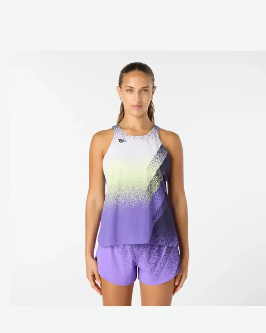 Camiseta sin mangas impresa ultra ligera New Balance Race Day W - Women (35) au meilleur prix !