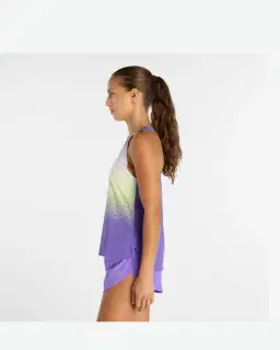 Camiseta sin mangas impresa ultra ligera New Balance Race Day Mujer – 5/6