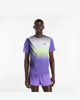 Camiseta impresa ultra ligera New Balance Race Day Hombre – 1/6