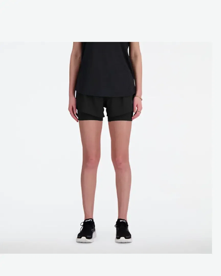 Pantalón corto 2 en 1 New Balance Rc 3" Mujer