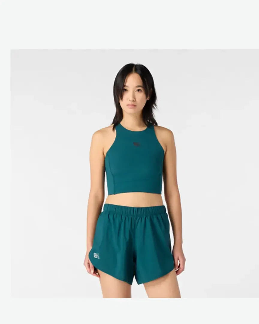 Nuevo Balance Rc Elite Storage Crop Tank Mujer