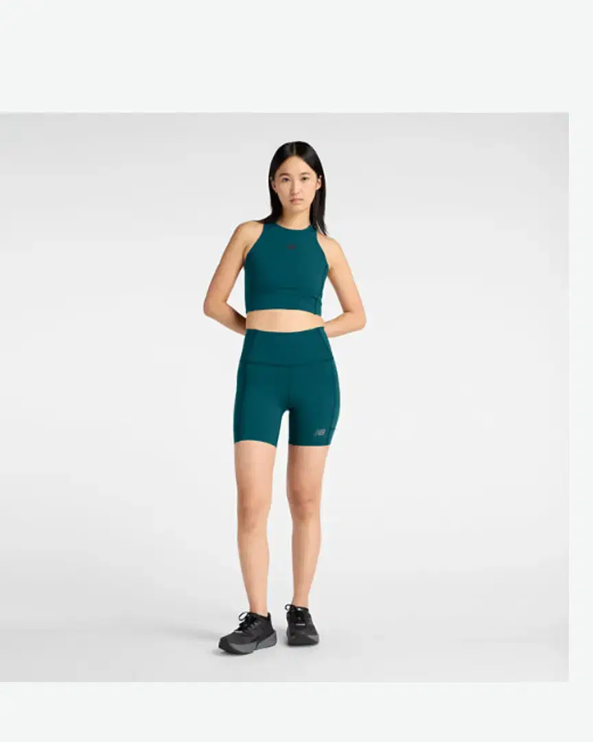 Short de almacenamiento New Balance Rc Elite 6" W - WB61I098AAV (1) au meilleur prix !