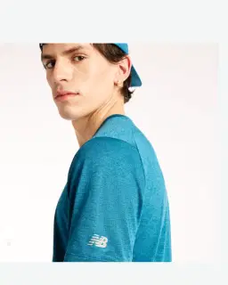 New Balance Rc Essential Graphic T-Shirt V2, Poliéster Tricot, Talla Xl Hombre – 3/6
