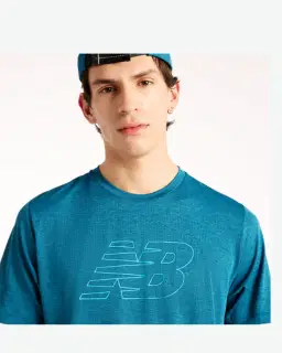 New Balance Rc Essential Graphic T-Shirt V2, Poliéster Tricot, Talla Xl Hombre – 5/6