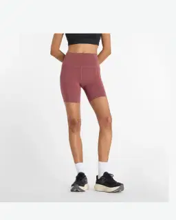 Short de mujer New Balance Rc Pocket de tiro alto de 6 pulgadas – 1/6