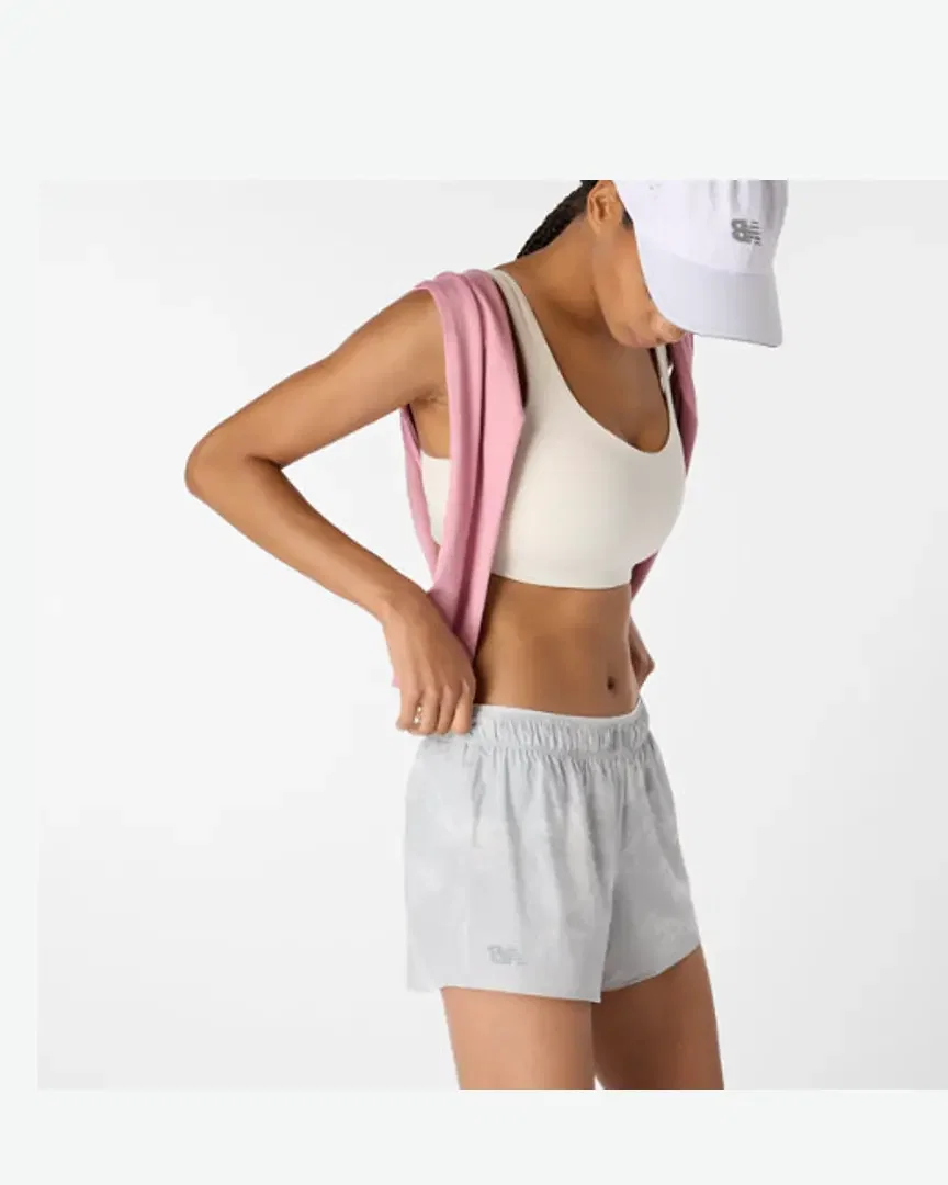 Short impreso New Balance Rc 3" Mujer