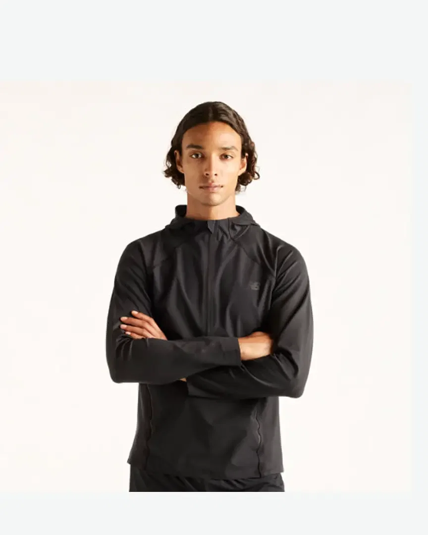 New Balance Reflective Run Hoodie M