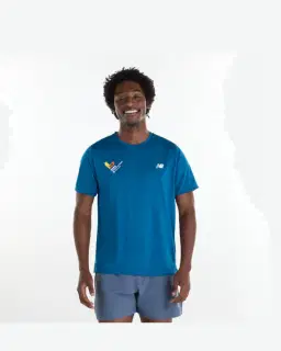 Camiseta de Atletismo Hombre New Balance Valencia Marathon – 1/6