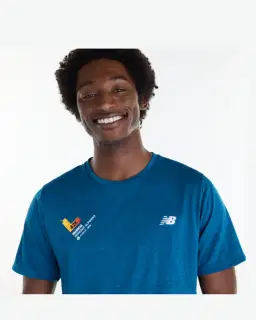 Camiseta de Atletismo Hombre New Balance Valencia Marathon – 3/6