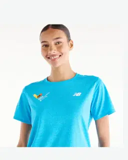 New Balance Valencia Marathon Athletics T-Shirt Mujer – 3/6
