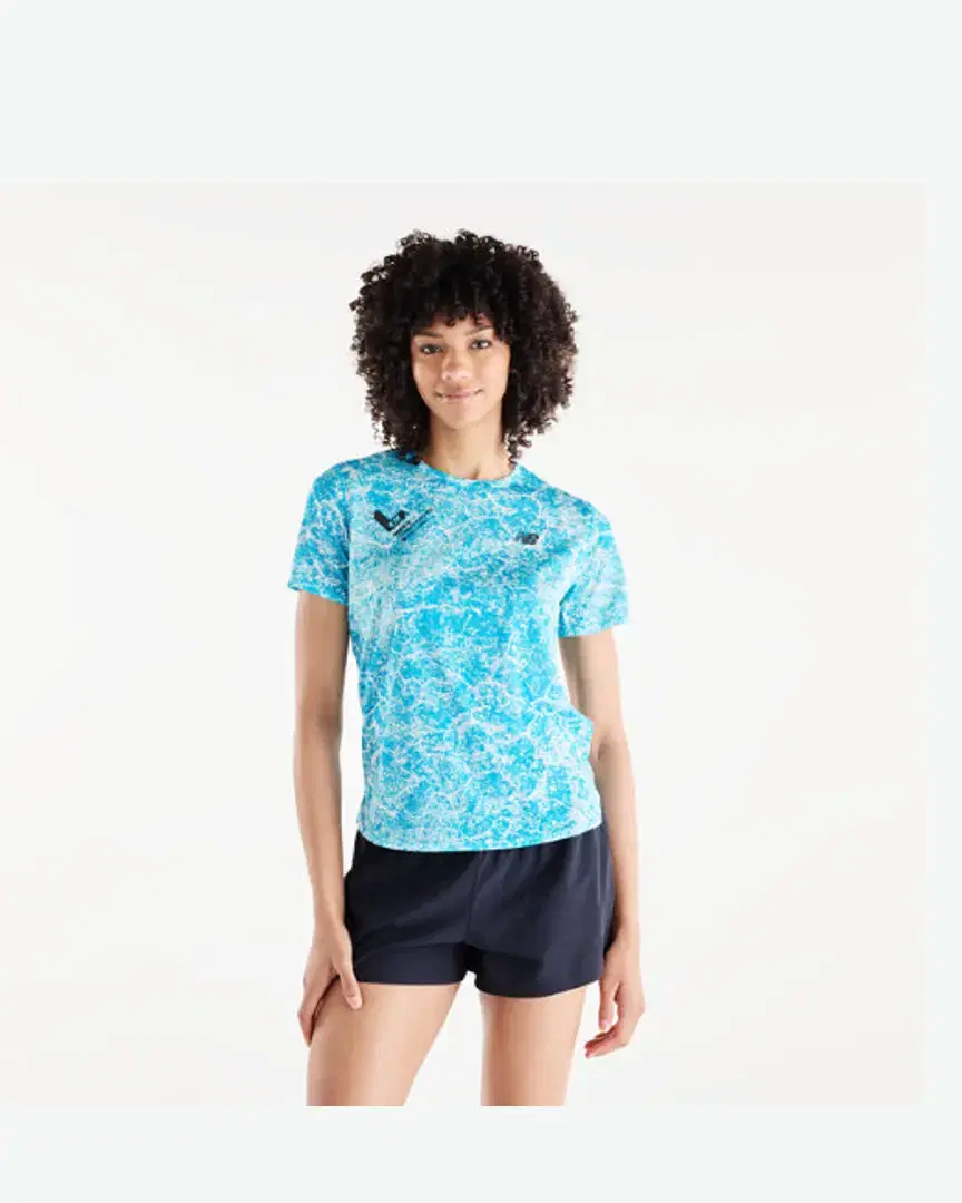 New Balance Valencia Marathon Camiseta de Atletismo Impresa, Poliéster Tejido, Talla Xs W - WT62U86WMLT (0) au meilleur prix !