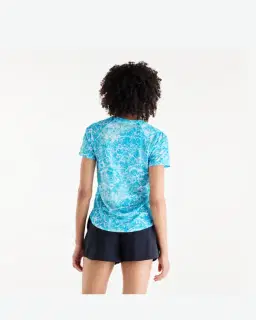 New Balance Valenciaarathon Camiseta de Atletismo Impresa, Poliéster Tejido, Talla Mujer – 4/6