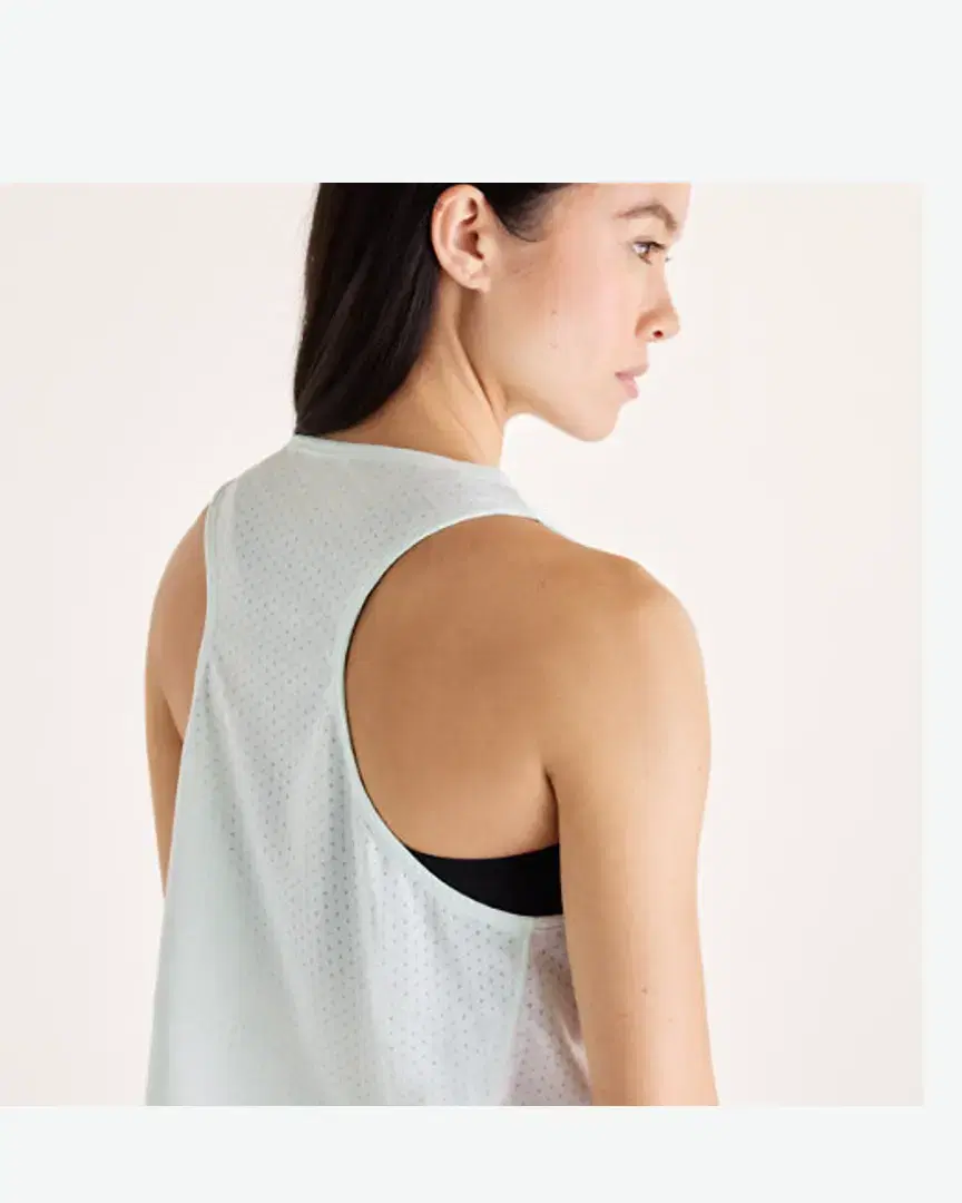 Camiseta sin mangas New Balance Viz-Tech Run W - WT61837MCOJ (4) au meilleur prix !