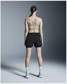 Pantalones cortos de rendimiento On Running 3Cm 2/1 Mujer – 2/5