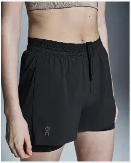 Pantalones cortos de rendimiento On Running 3Cm 2/1 Mujer – 4/5
