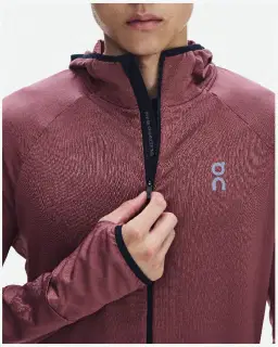 Sudadera con capucha On Running Climate Zip Hombre – 4/5