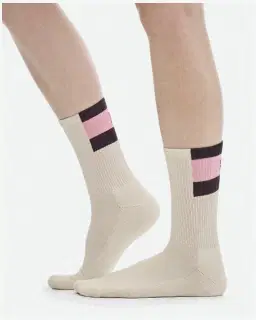 Calcetines altos Courtside On Running 2P Unisex – 2/3
