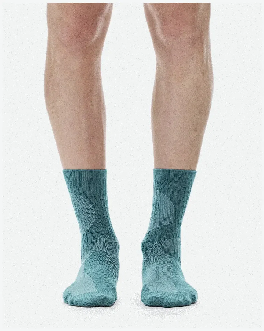 Calcetines altos On Running Liquid Logo 2P Unisex