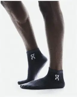 Calcetines On Running Logo Mid 3P Unisex – 2/3