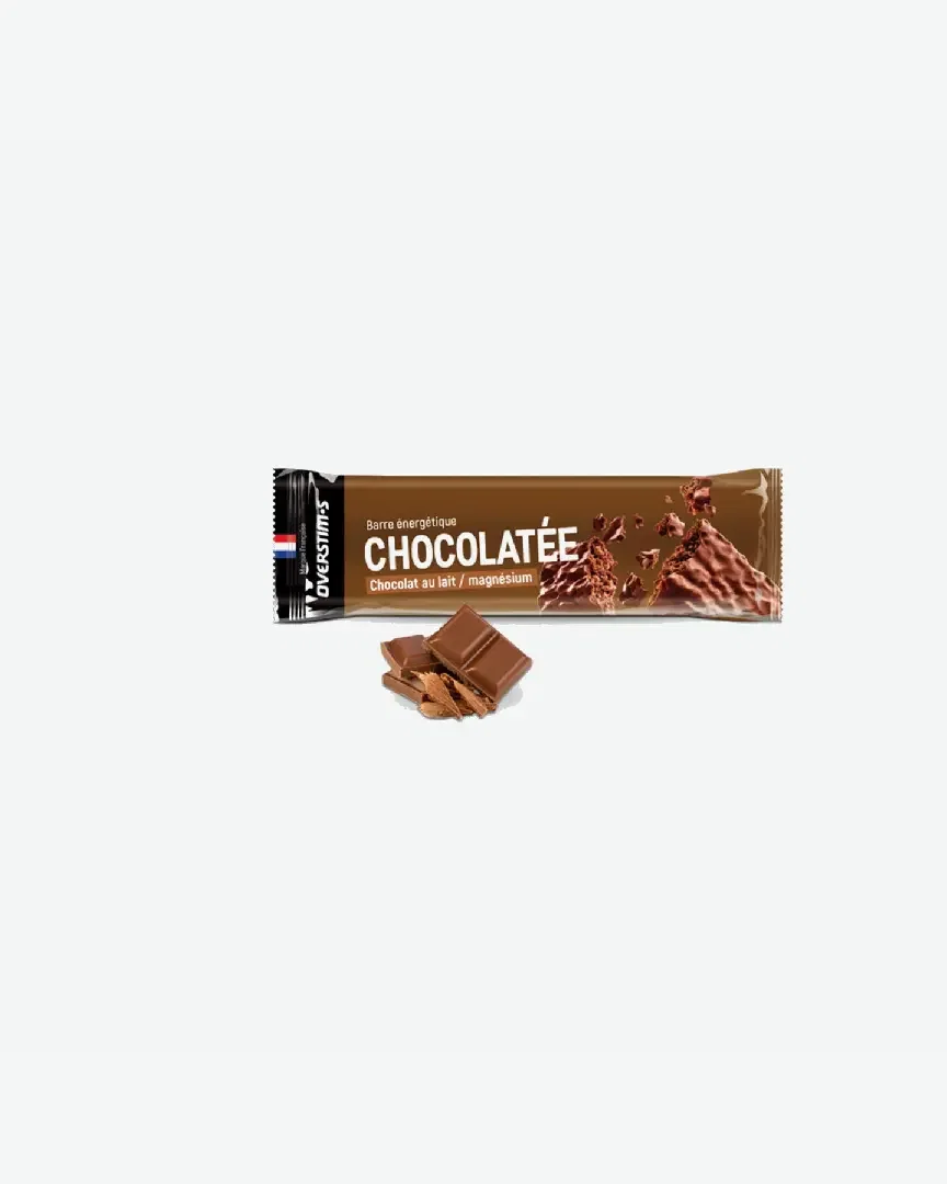Overstims Barrita de Chocolate Magnesio - Chocolate con Leche