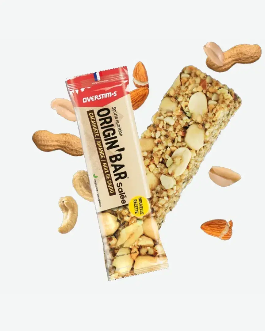 Barra Salada Origin de Overstims / Cacahuetes / Almendras / Anacardos - Unisex (18) au meilleur prix !