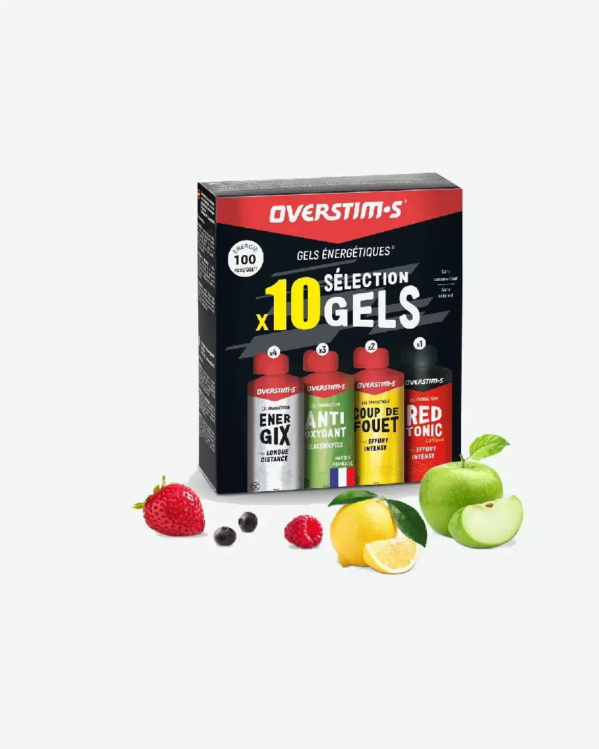 Overstims Pack Energético Selección Rendimiento Líquido 10 Geles - Unisex (59) au meilleur prix !