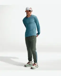 Pantalón Tejido Dri-Fit Nike Miler Hombre – 1/4