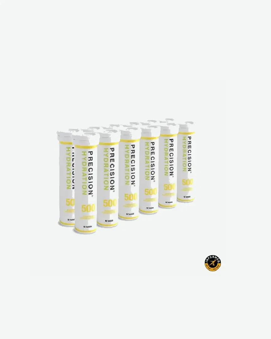 Precision Fuel & Hydration Pastillas de Electrolitos Caja (12 Tubos) Unisex