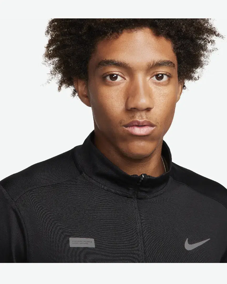 Sudadera 1/2 cremallera Dri-Fit Nike Flash M - FB8556-010 (2) au meilleur prix !