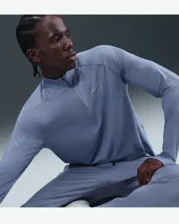 Sudadera 1/4 Zip Dri-Fit Nike Stride Hombre – 3/4