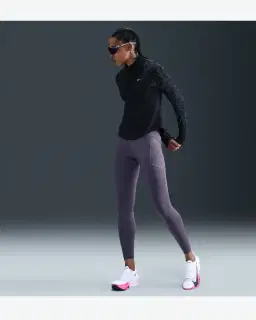 Sudadera 1/4 Zip Dri-Fit Nike Tempo Mujer – 4/4