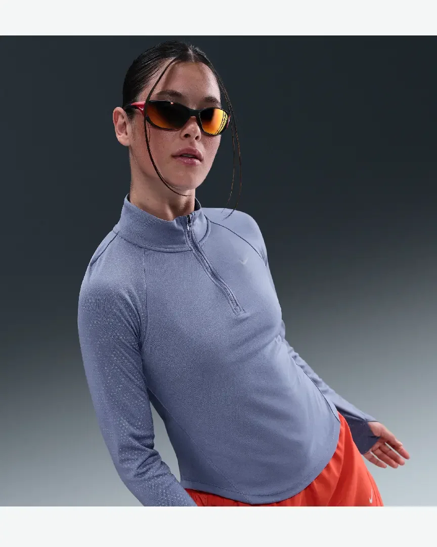 Sudadera 1/4 Zip Dri-Fit Nike Tempo Mujer