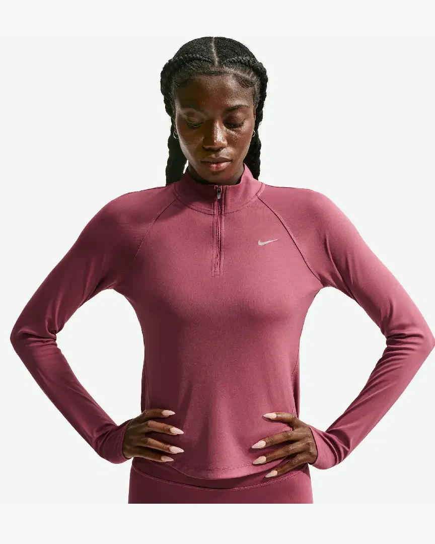 Sudadera 1/4 Zip Dri-Fit Nike Tempo Mujer
