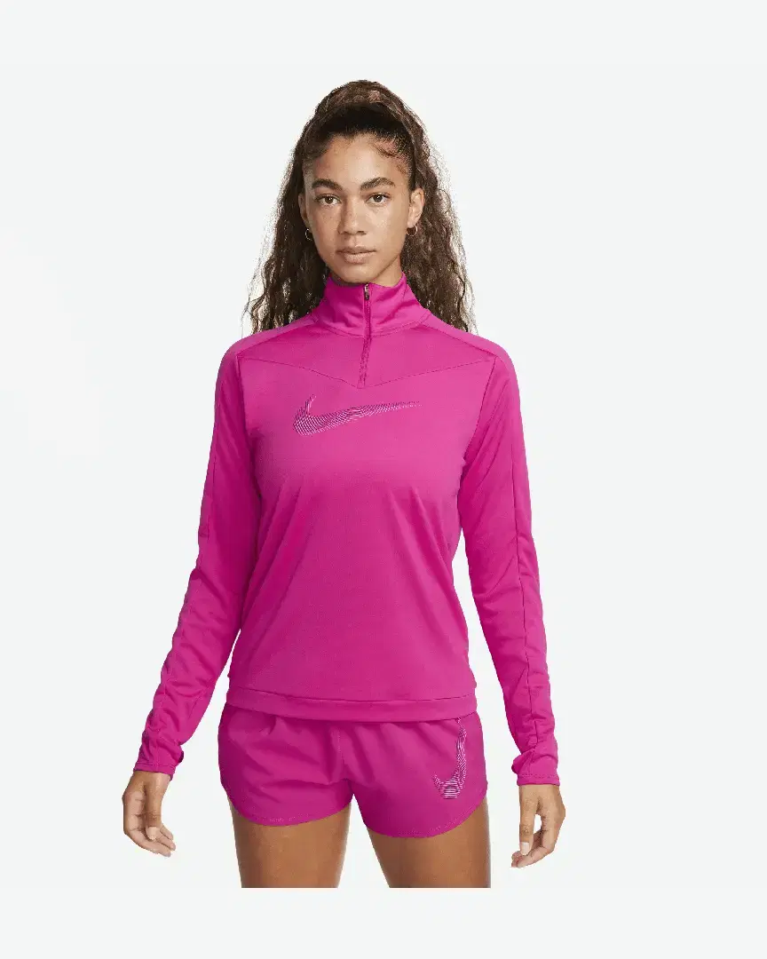 Sudadera 1/4 Zip Nike Dri-Fit Swoosh W - FB4687-615 (0) au meilleur prix !