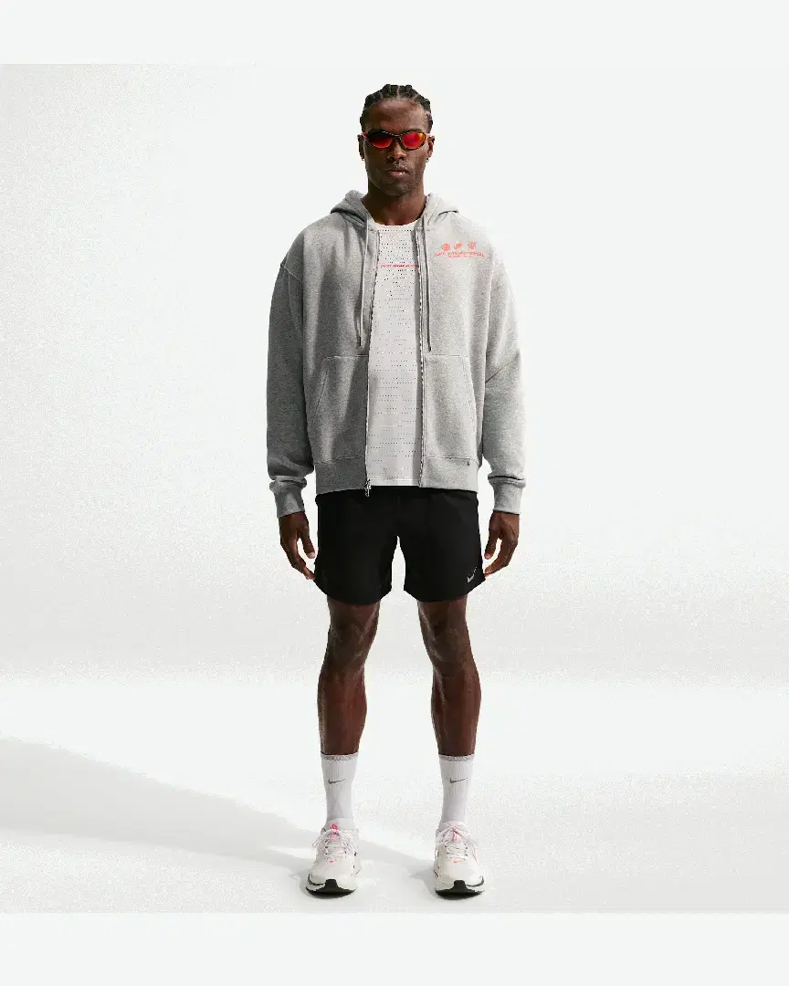 Sudadera con cremallera de tejido de forro polar Nike M - IU3945-063 (3) au meilleur prix !