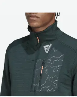 Sudadera adidas X-City 1/4 Zip COLD.RDY Hombre – 4/4