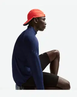 Camiseta de invierno de media cremallera Therma-Fit Repel Nike Stride Hombre – 3/4
