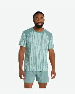 Camiseta de manga corta con estampado integral de carreteras Hombre – 1/6