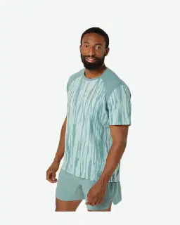 Camiseta de manga corta con estampado integral de carreteras Hombre – 3/6