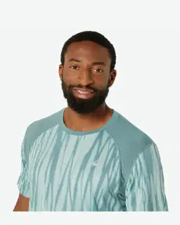 Camiseta de manga corta con estampado integral de carreteras Hombre – 4/6