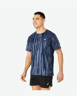 Camiseta de manga corta con estampado integral de carreteras Hombre – 3/7