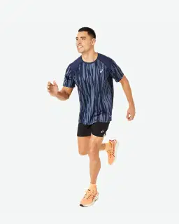 Camiseta de manga corta con estampado integral de carreteras Hombre – 7/7