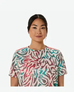Camiseta de mujer con estampado integral de carretera – 4/6
