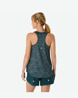 Camiseta sin mangas todo en estampado carretera Mujer – 2/7