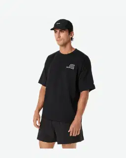 Camiseta gráfica relajada Runner Message Hombre – 3/8