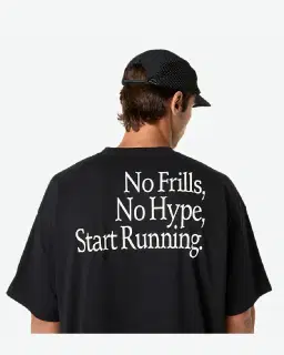 Camiseta gráfica relajada Runner Message Hombre – 6/8