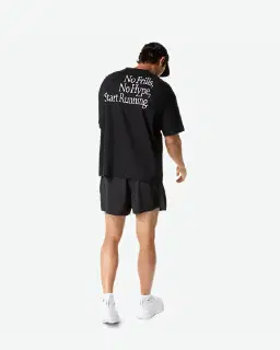 Camiseta gráfica relajada Runner Message Hombre – 8/8