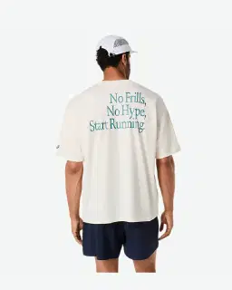 Camiseta gráfica relajada Runner Message Hombre – 2/8